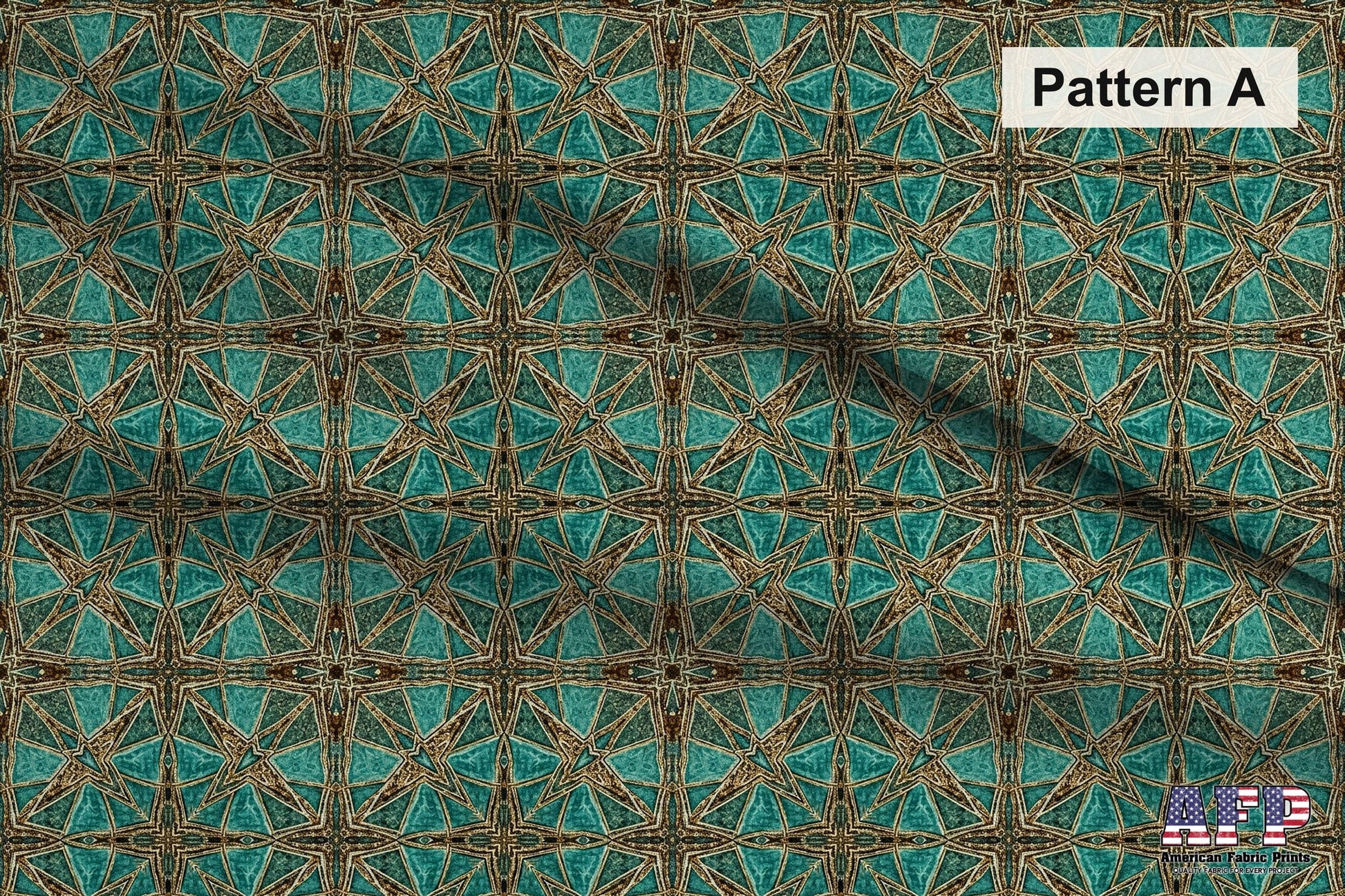 Arabesque Teals Fabric Bundle Set - Shop now at American Fabric Prints