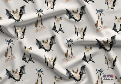 Watercolor Bats Fabric - Shop now at American Fabric Prints
