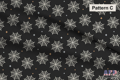 Retro Halloween in Blue 2 Fabric Bundle Set - Shop now at American Fabric Prints