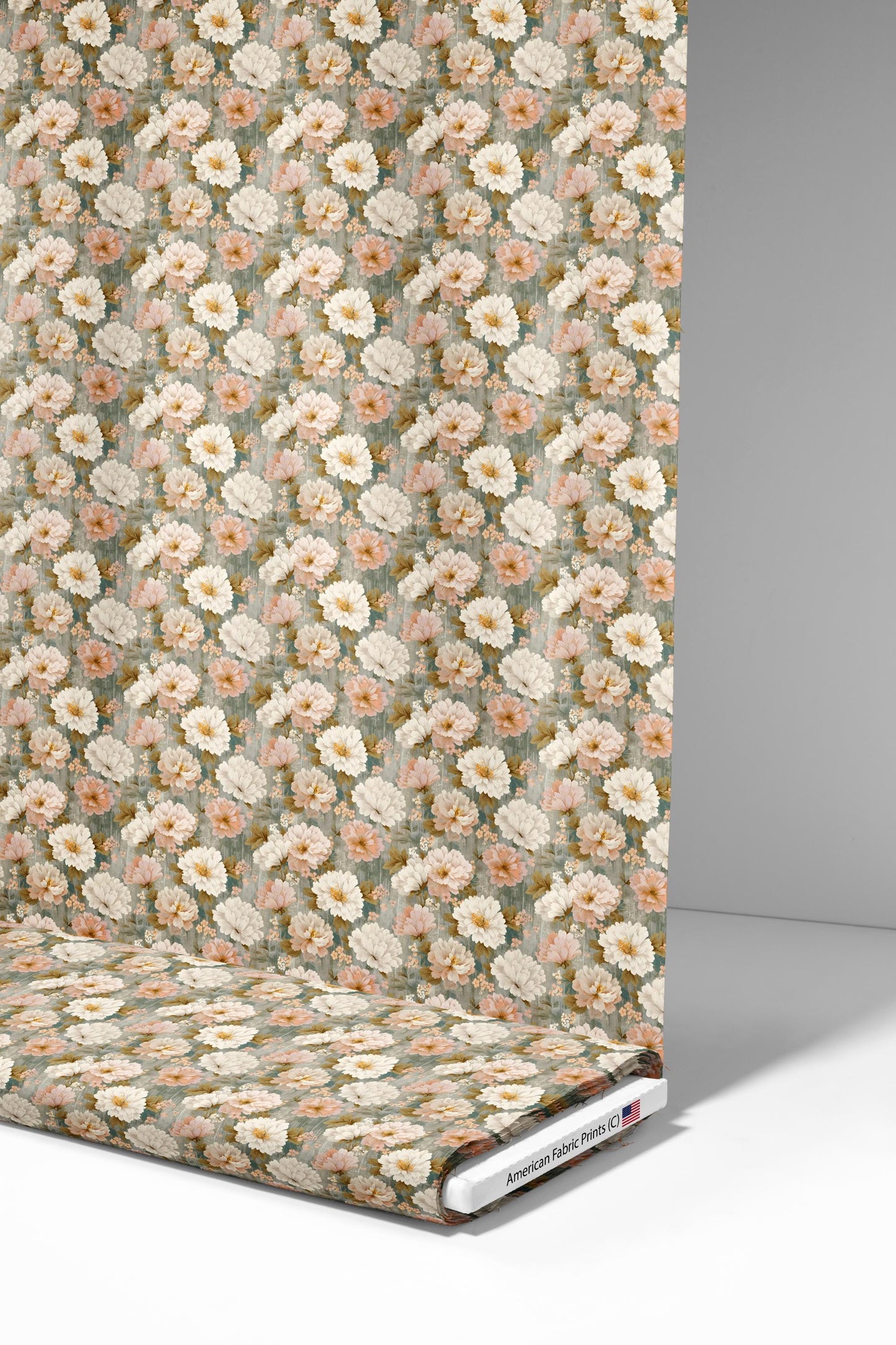 Soft Florals Fabric - Shop now at American Fabric Prints