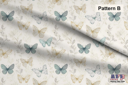 Boho Spring Butterfly Fabric Bundle Set - Shop now at American Fabric Prints