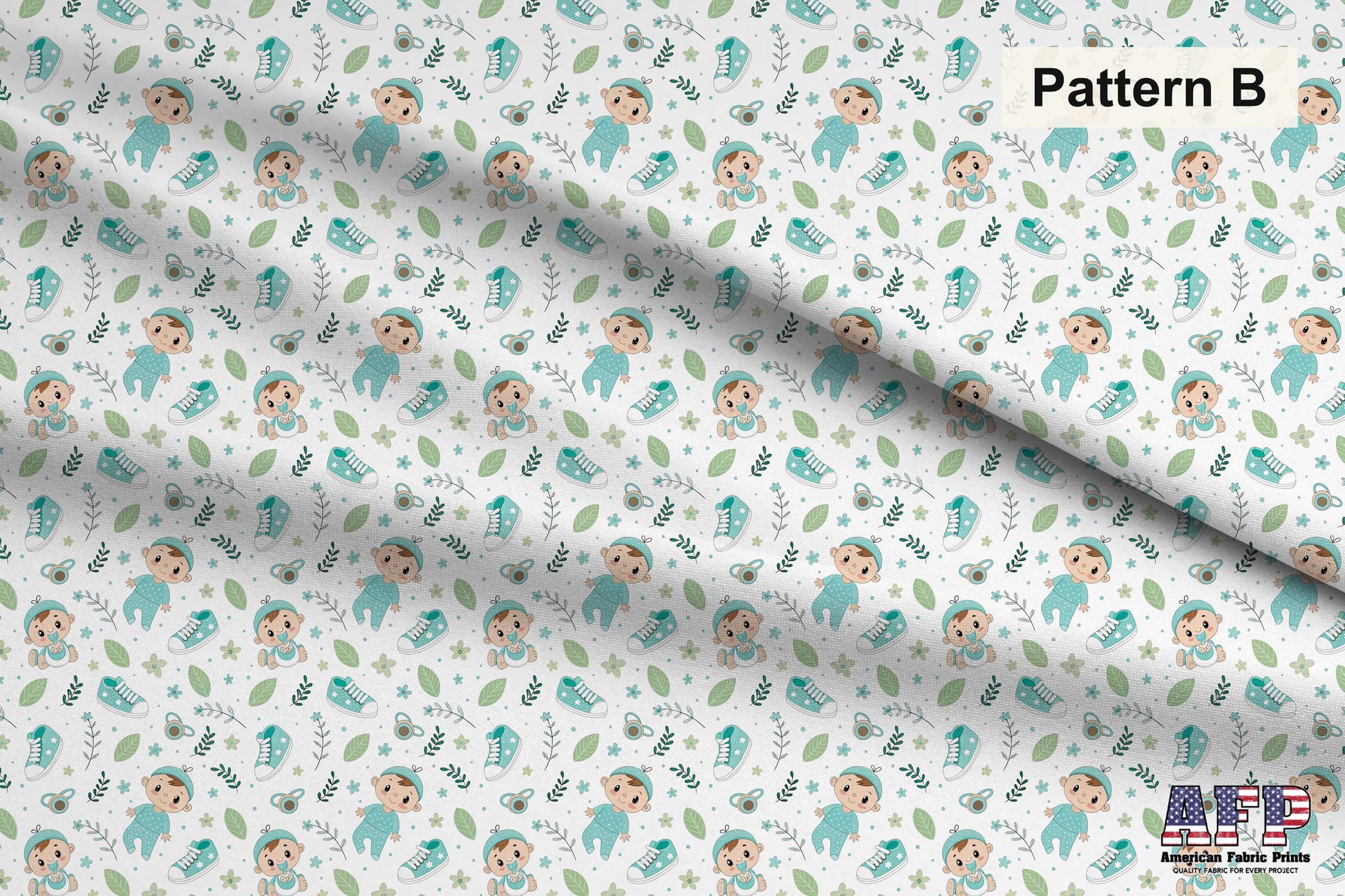 Baby Boy 1 Fabric Collection. Choose Your Patterns. Pattern B Shown. Shop now at American Fabric Prints.
