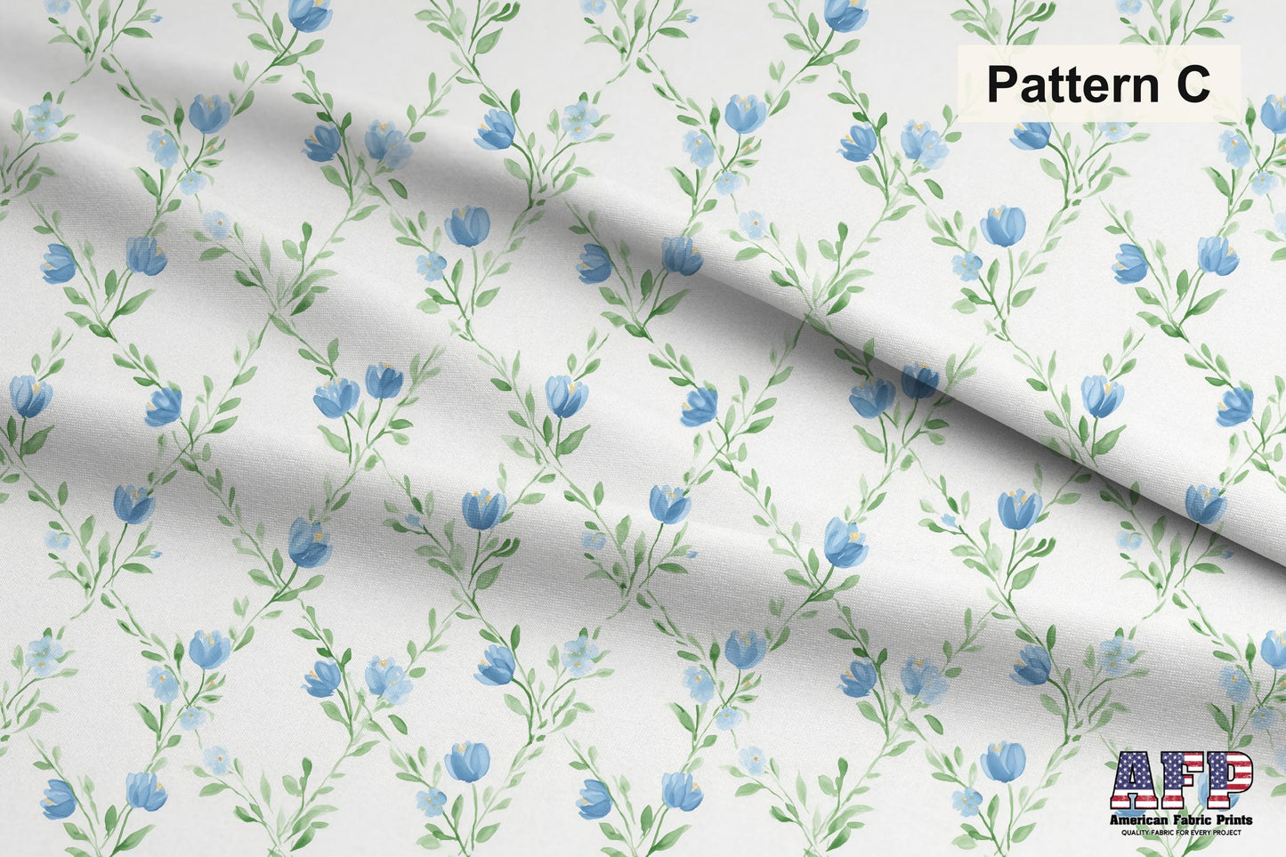 Blue Spring Fabric Bundle Set - Shop now at American Fabric Prints