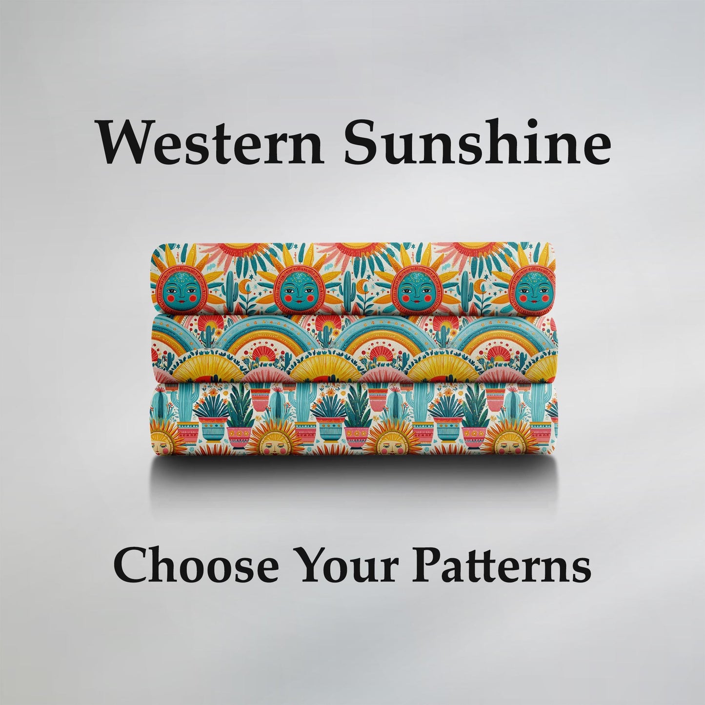 Western Sunshine Fabric Bundle Set - Shop now at American Fabric Prints