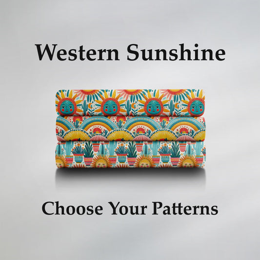 Western Sunshine Fabric Bundle Set - Shop now at American Fabric Prints