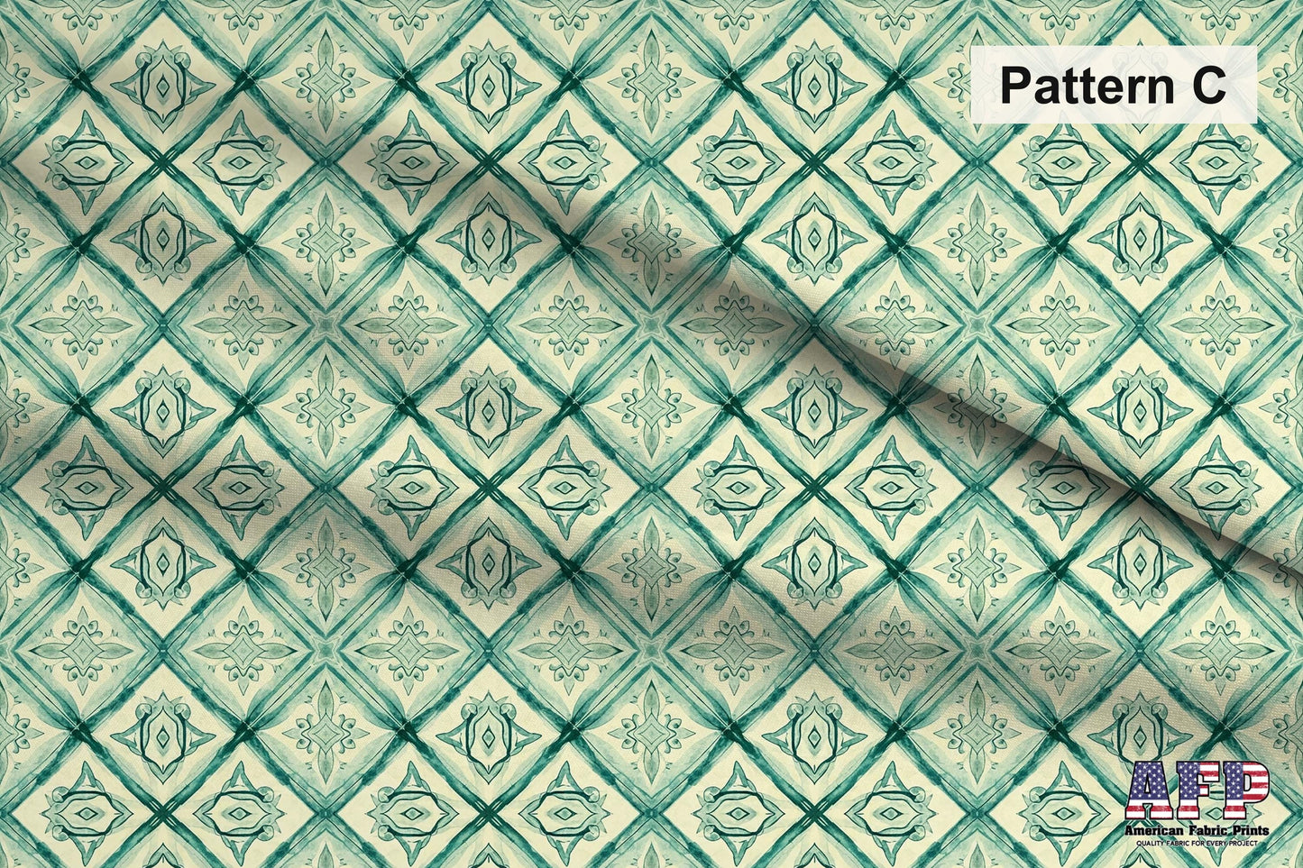 Arabesque Tiles 2 Fabric Bundle Set - Shop now at American Fabric Prints