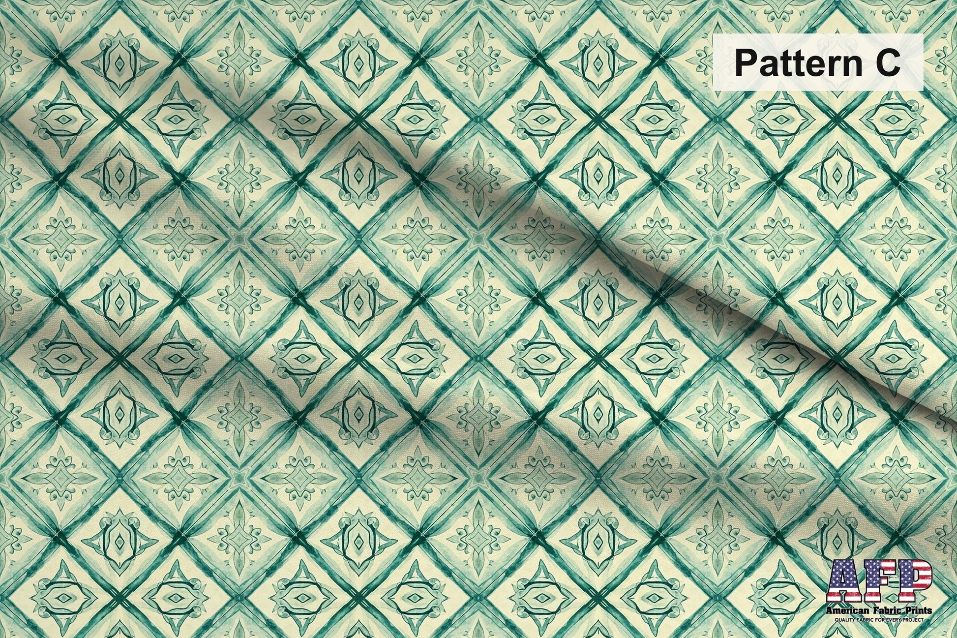 Arabesque Tiles 2 Fabric Bundle Set - Shop now at American Fabric Prints