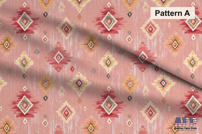 Pastel Pink Boho Fabric Bundle Set - Shop now at American Fabric Prints
