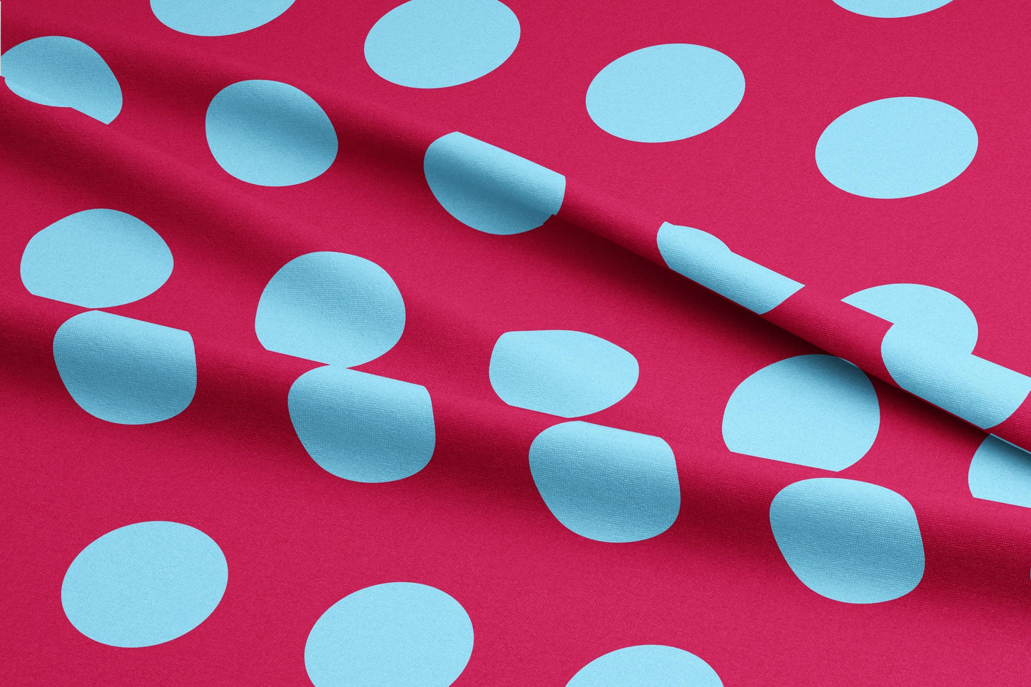 Polka-Dot Pattern Upholstery Fabric, Choose Your Color, Upholstery Fabric by the Yard, Custom Made Fabric, Polka-Dot Fabric by the Yard