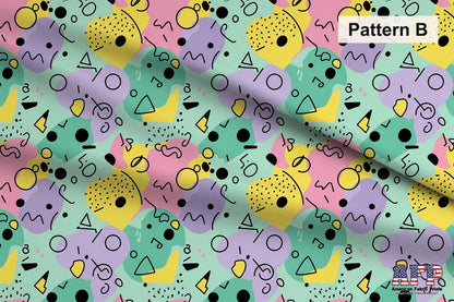 Colorful Abstract Fabric Bundle Set - Shop now at American Fabric Prints