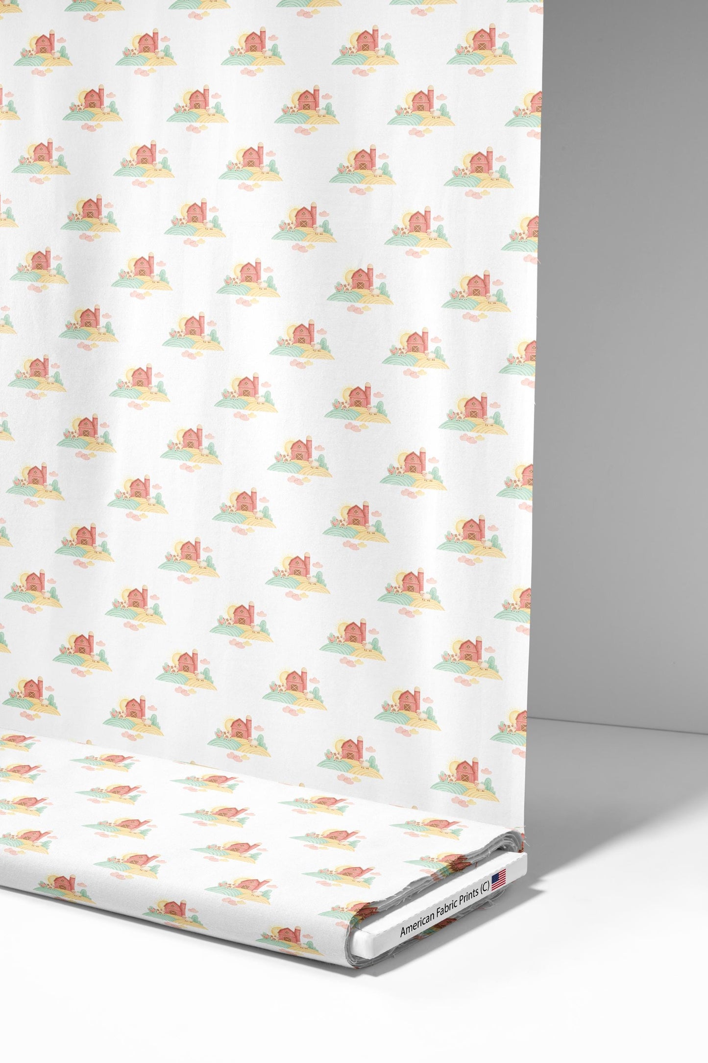 Boho Farmhouse Nursery Fabric - Shop now at American Fabric Prints