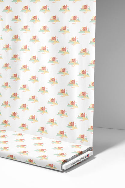 Boho Farmhouse Nursery Fabric - Shop now at American Fabric Prints
