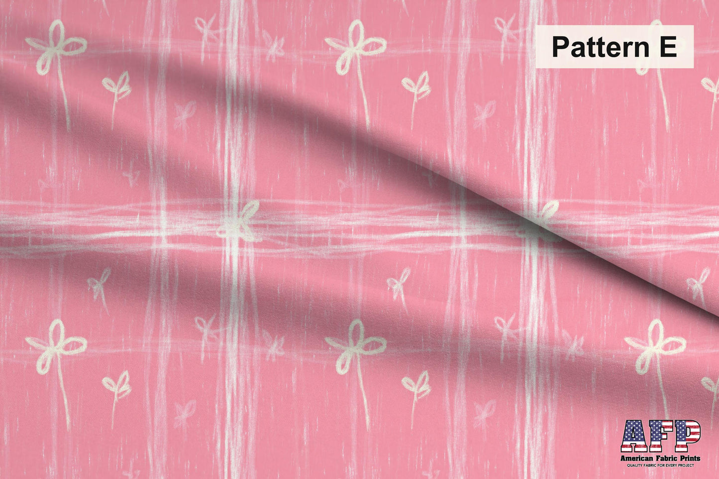 Sketchy Pink+Yellow Fabric Bundle Set - Shop now at American Fabric Prints
