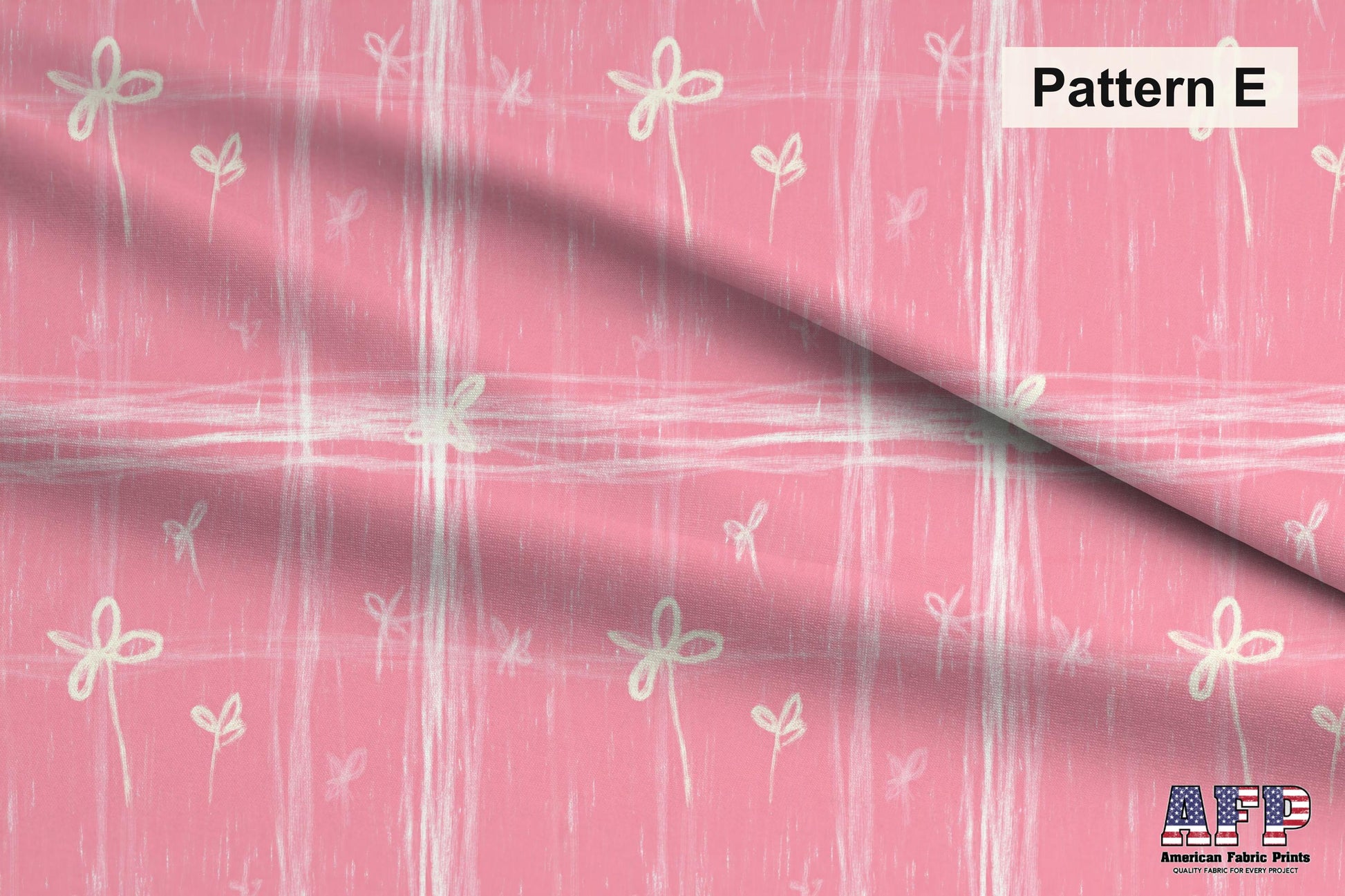 Sketchy Pink+Yellow Fabric Bundle Set - Shop now at American Fabric Prints
