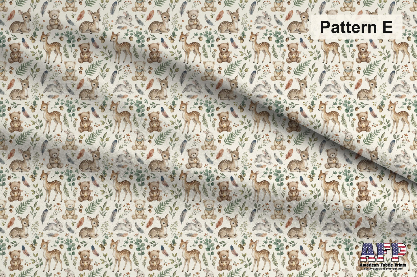 Woodland Girl 5 Fabric Bundle Set - Shop now at American Fabric Prints
