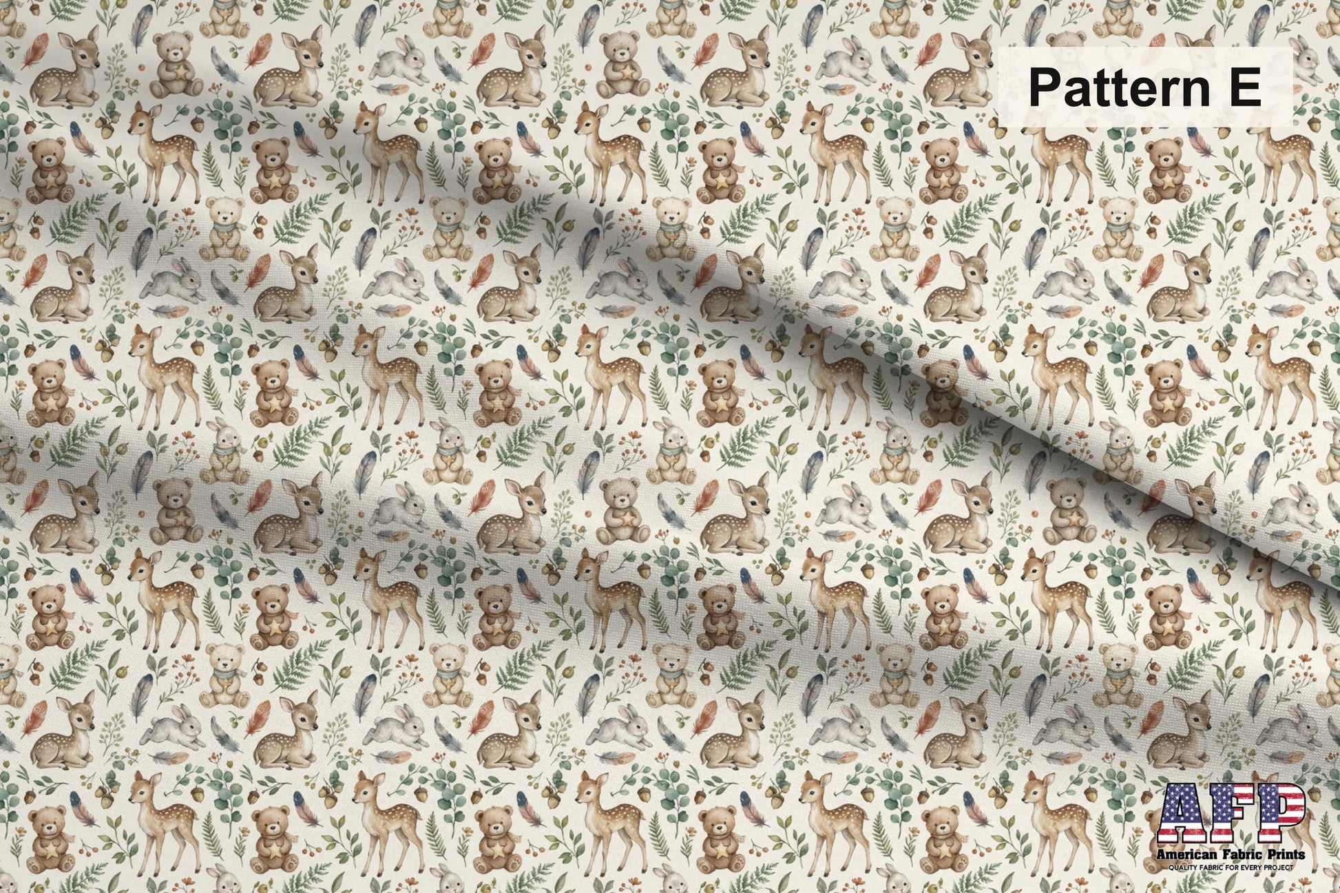 Woodland Girl 5 Fabric Bundle Set - Shop now at American Fabric Prints
