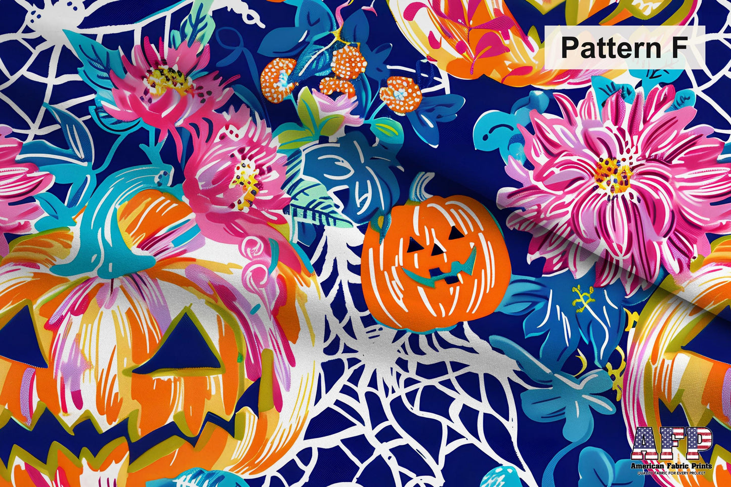 Preppy Bright Halloween Fabric Bundle Set - Shop now at American Fabric Prints