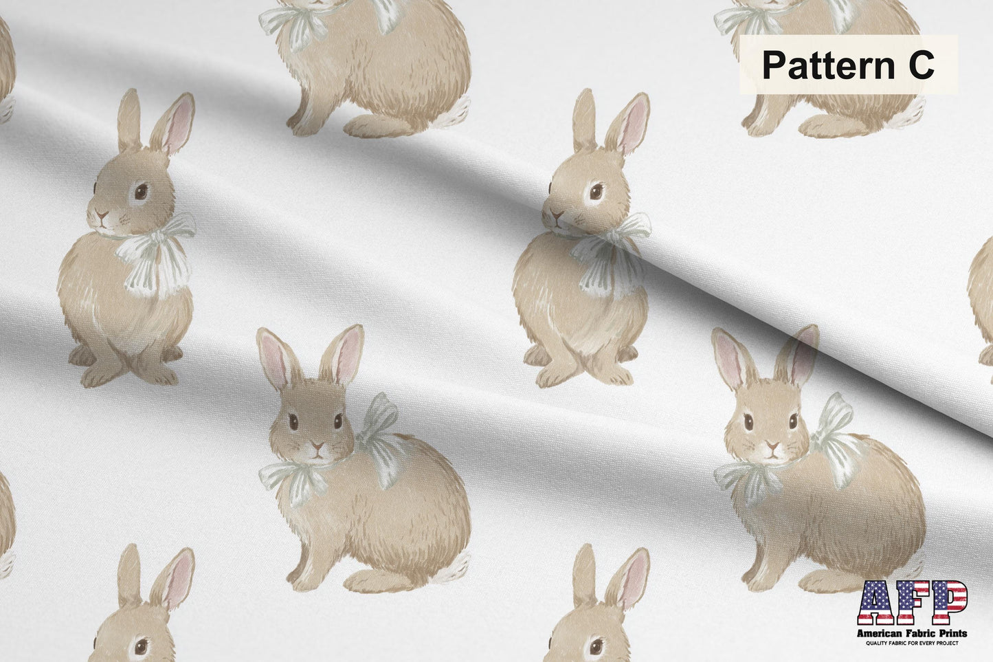 Petite Bunny 2 Fabric Bundle Set - Shop now at American Fabric Prints
