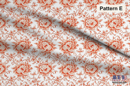 Coral Floral 2 Fabric Bundle Set - Shop now at American Fabric Prints