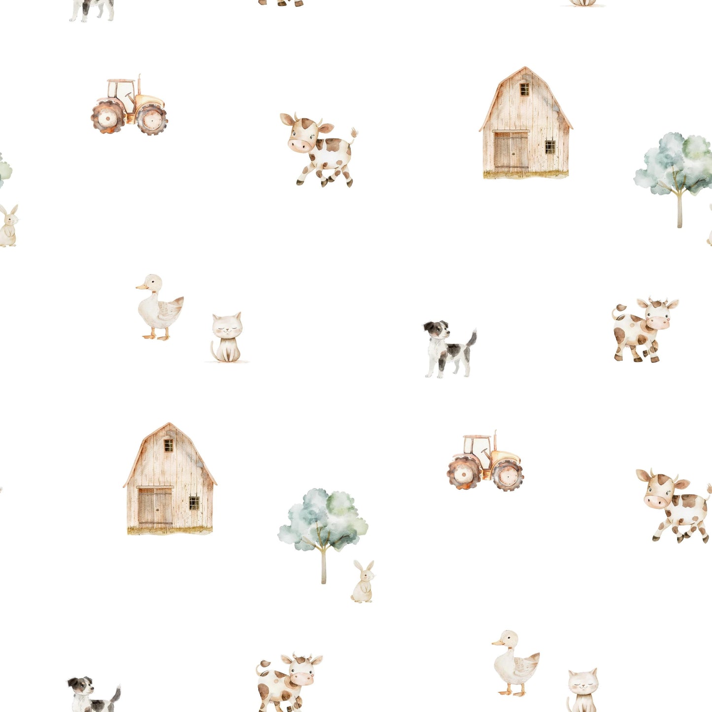HappyFarm Fabric - Shop now at American Fabric Prints