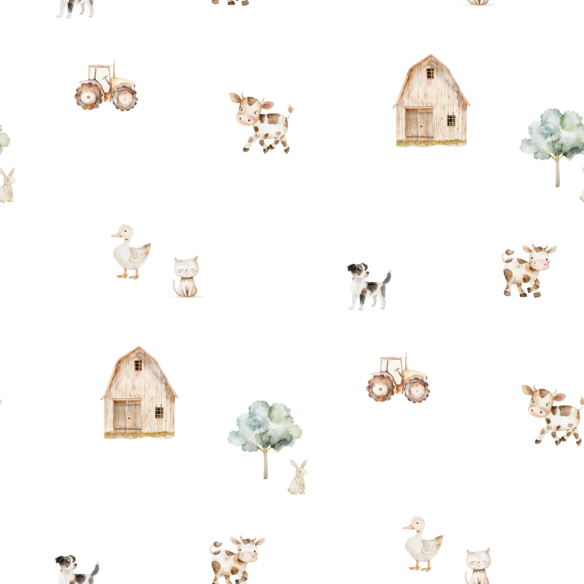 HappyFarm Fabric - Shop now at American Fabric Prints
