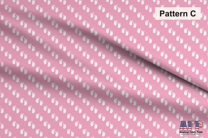 Baby Pink 2 Fabric Collection. Choose Your Patterns or select them all for a coodinated set. Pattern C Shown. Shop now at American Fabric Prints.