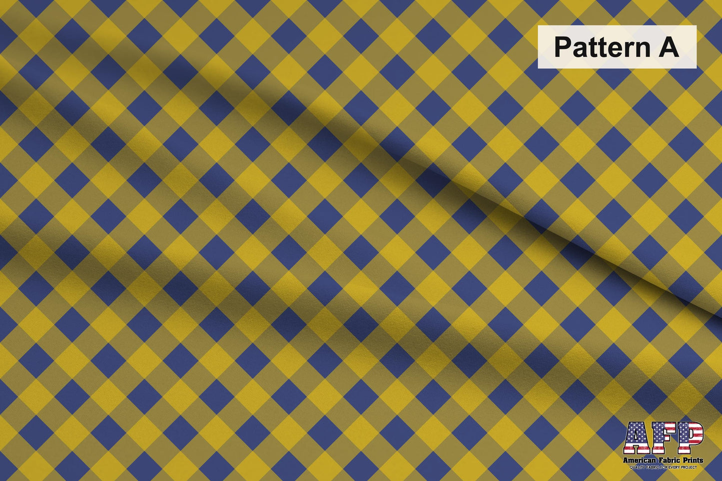 Lemon Plaid 2 Fabric Bundle Set - Shop now at American Fabric Prints