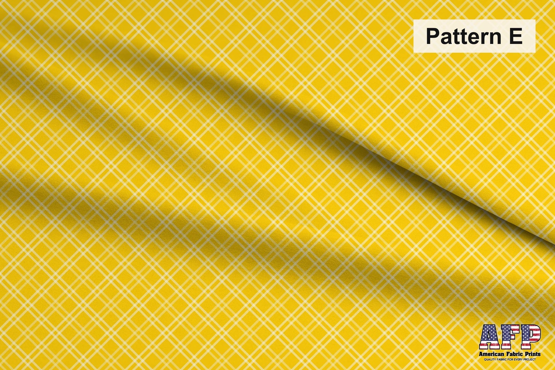 Lemon Plaid Fabric Bundle Set - Shop now at American Fabric Prints