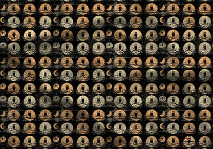 Vintage Halloween Owls Fabric - Shop now at American Fabric Prints