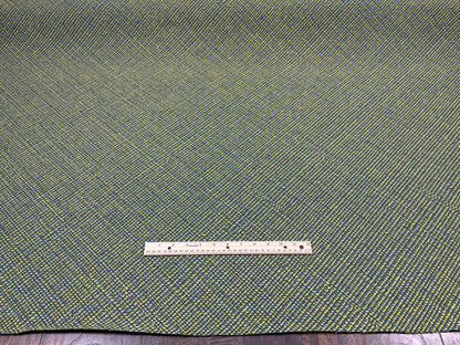 Yellow and Blue Woven Fabric, Woven Fabric, Premium Upholstery Fabric, Fabric for Upholstery, Crypton Coated Performance