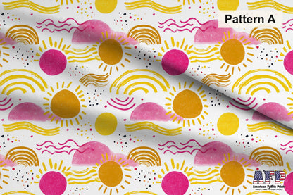 Folk Art Beach Fabric Bundle Set - Shop now at American Fabric Prints