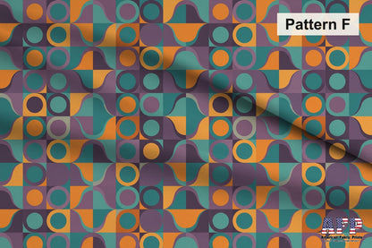 Fall Geometric 2 Fabric Bundle Set - Shop now at American Fabric Prints