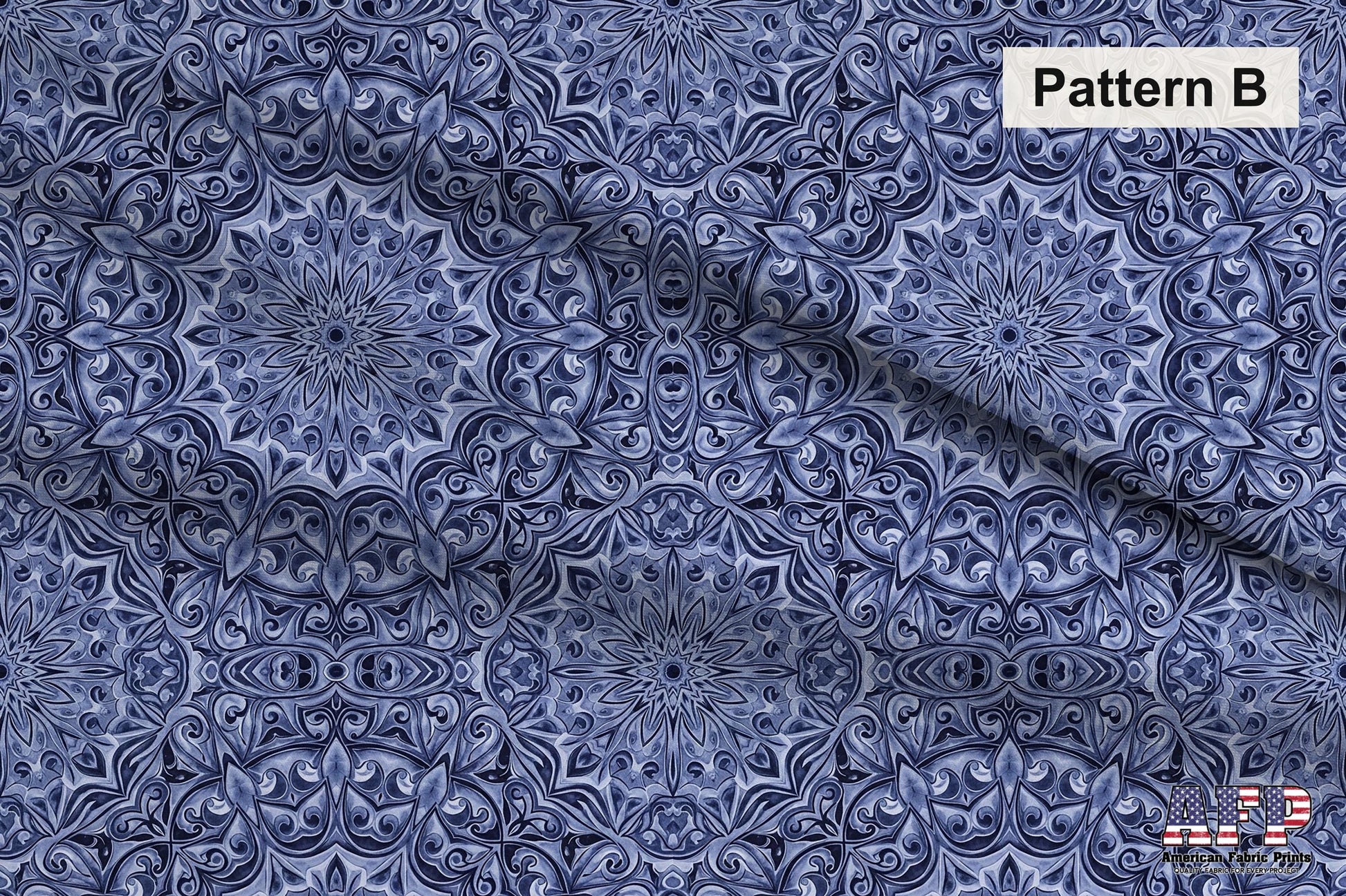 Patterned Arabesque Tiles Fabric Bundle Set - Shop now at American Fabric Prints