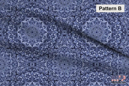 Patterned Arabesque Tiles Fabric Bundle Set - Shop now at American Fabric Prints