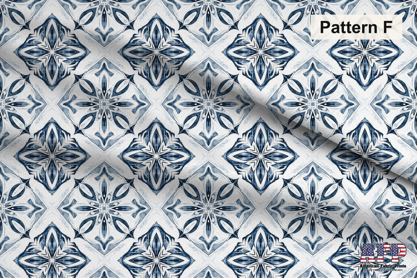 Patterned Arabesque Tiles Fabric Bundle Set - Shop now at American Fabric Prints