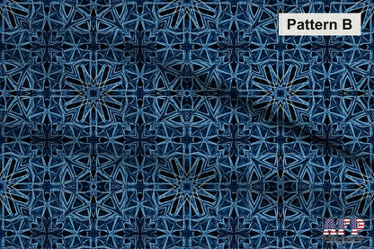 Patterned Arabesque Tiles 3 Fabric Bundle Set - Shop now at American Fabric Prints