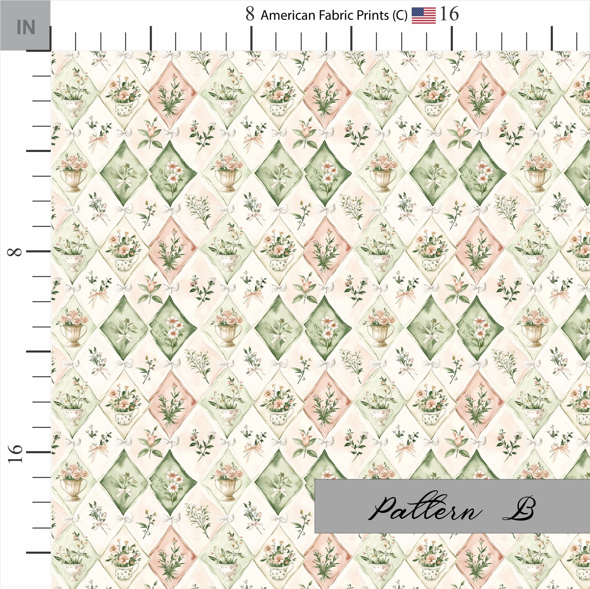 Shabby Chic Tea Party Fabric Coordinates. Shop now at American Fabric Prints.