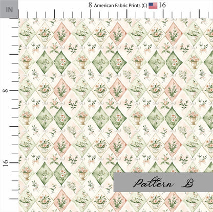 Shabby Chic Tea Party Fabric Coordinates. Shop now at American Fabric Prints.