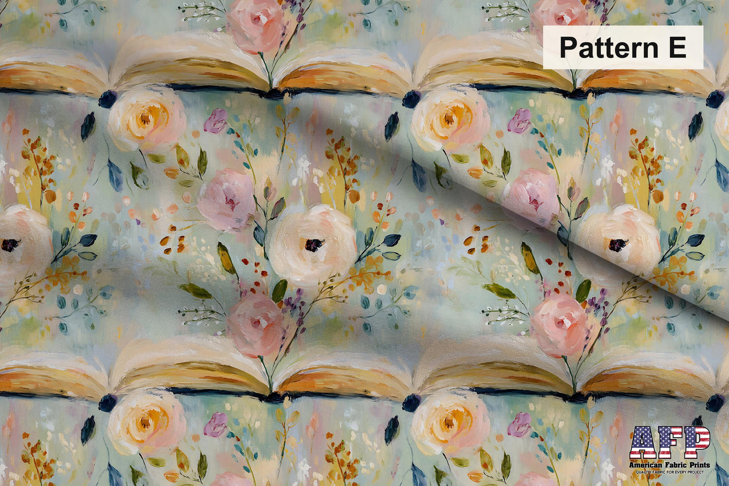 Spring Floral Books Fabric Bundle Set - Shop now at American Fabric Prints