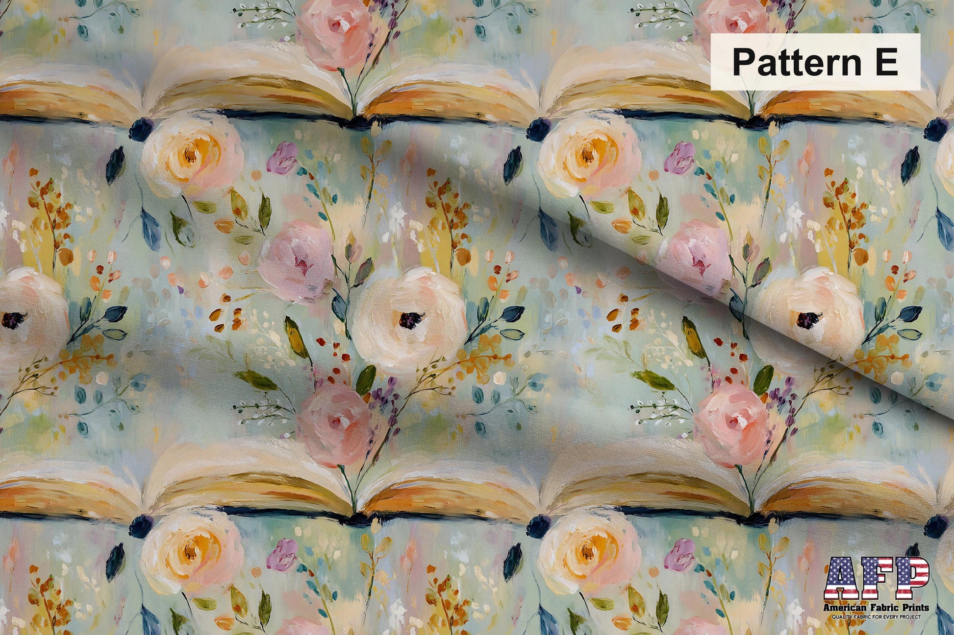Spring Floral Books Fabric Bundle Set - Shop now at American Fabric Prints