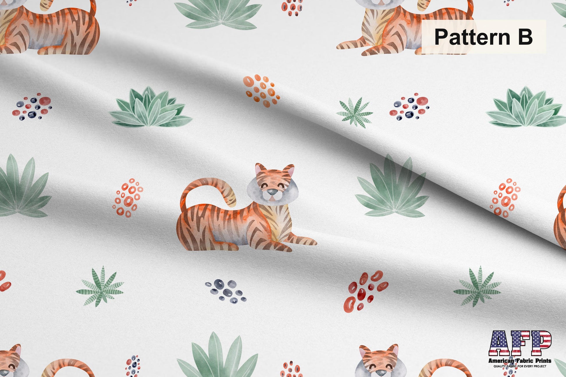 Safari Animals 3 Fabric Collection. Shop now at American Fabric Prints.
