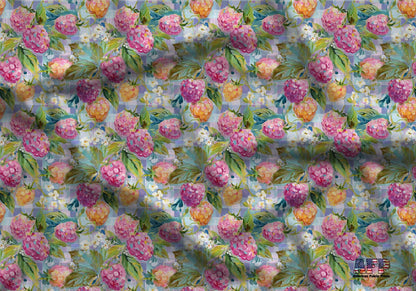 Painted Berries Fabric - Shop now at American Fabric Prints