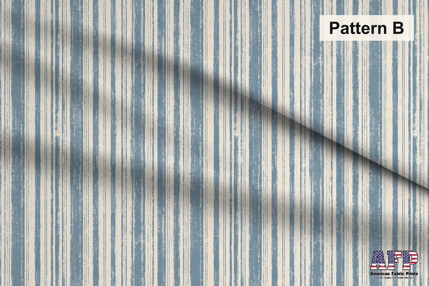 Blue Striped Fabric Bundle Set - Shop now at American Fabric Prints