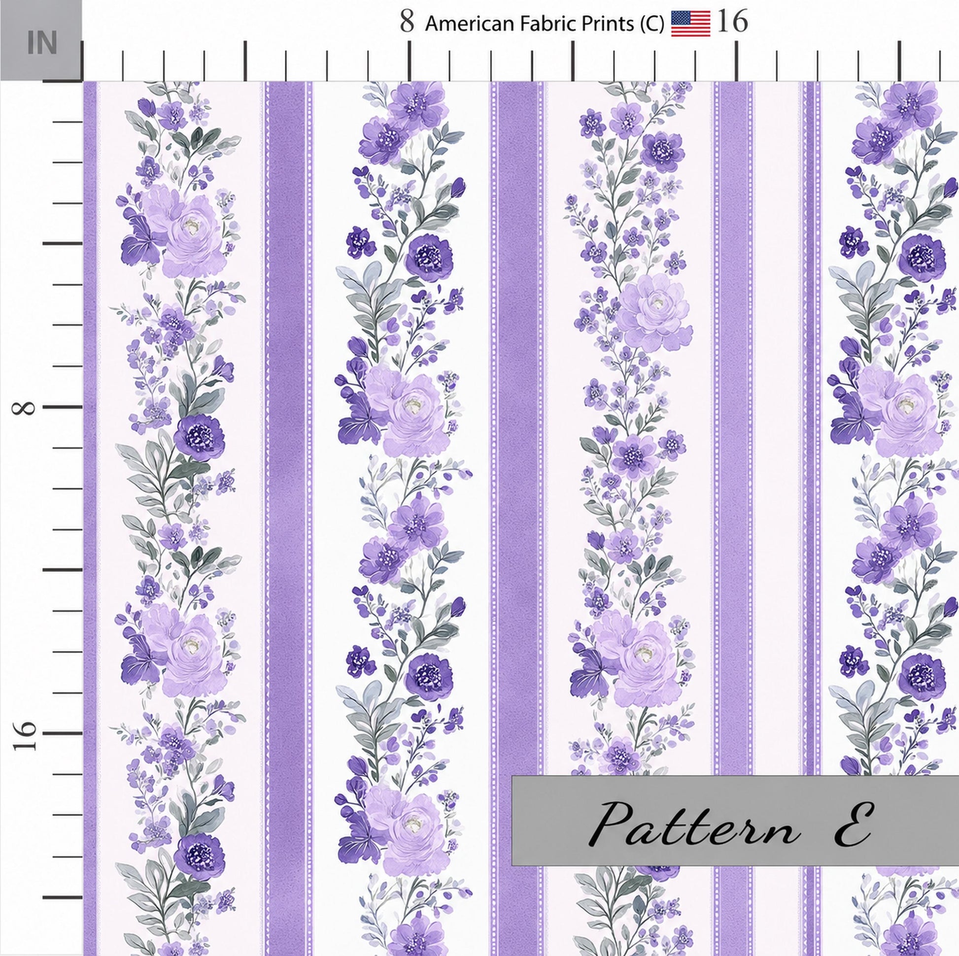 Lavender Themed Purple Fabric. Cotton Quilting Fabric. Shop now at American Fabric Prints.