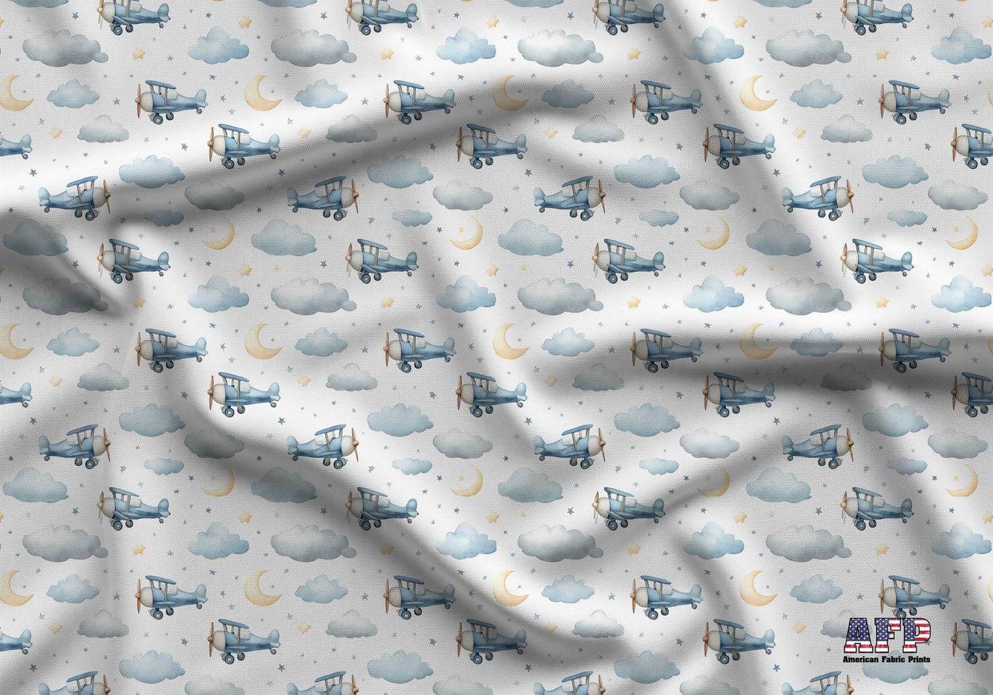 Night Flight Fabric - Shop now at American Fabric Prints