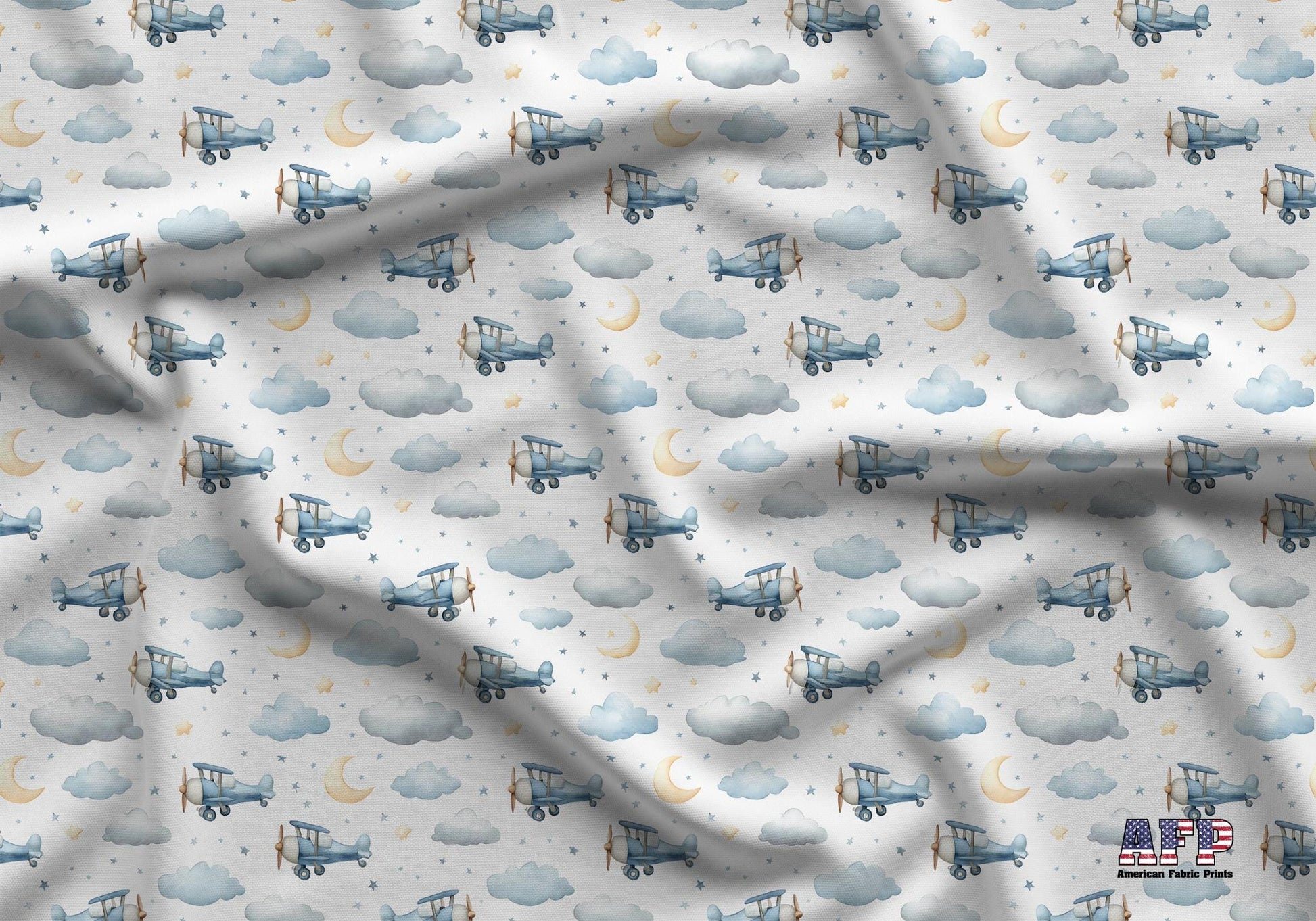Night Flight Fabric - Shop now at American Fabric Prints