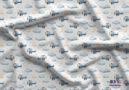 Night Flight Fabric - Shop now at American Fabric Prints