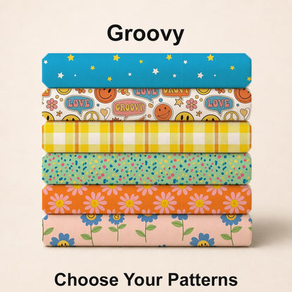 Groovy Fabric Bundle Set - Shop now at American Fabric Prints