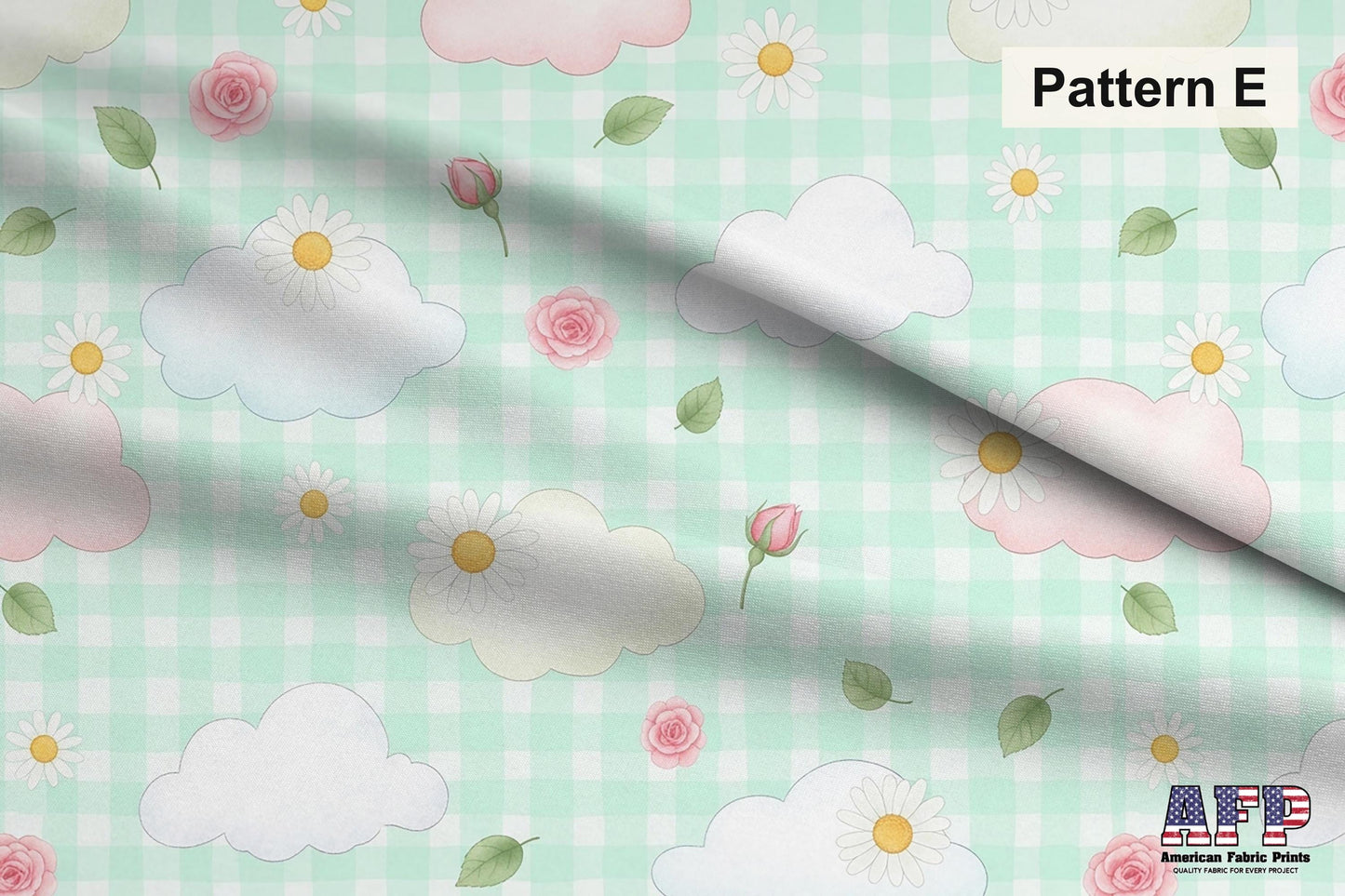 Spring Gingham 1 Fabric Bundle Set - Shop now at American Fabric Prints