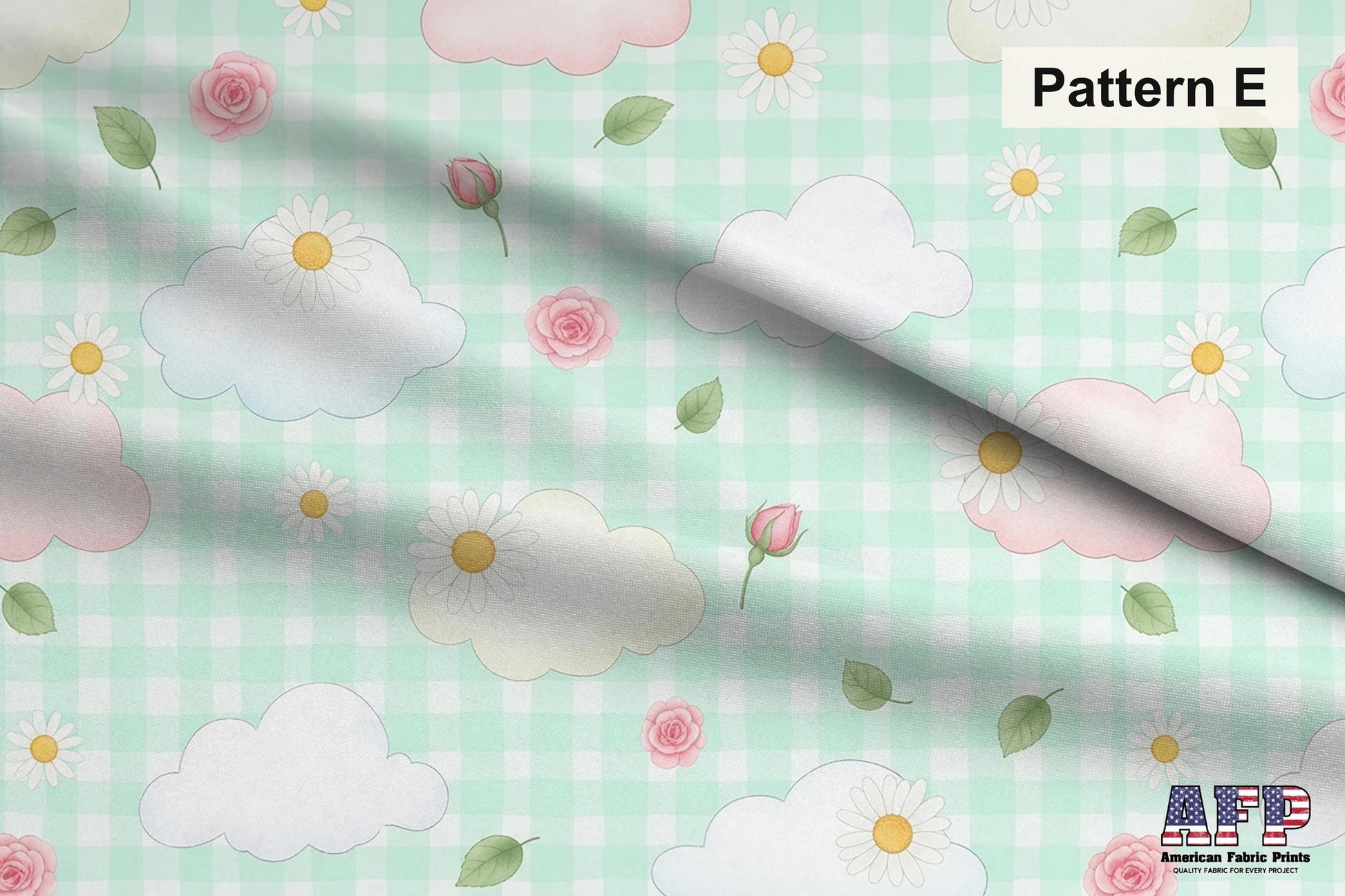 Spring Gingham 1 Fabric Bundle Set - Shop now at American Fabric Prints